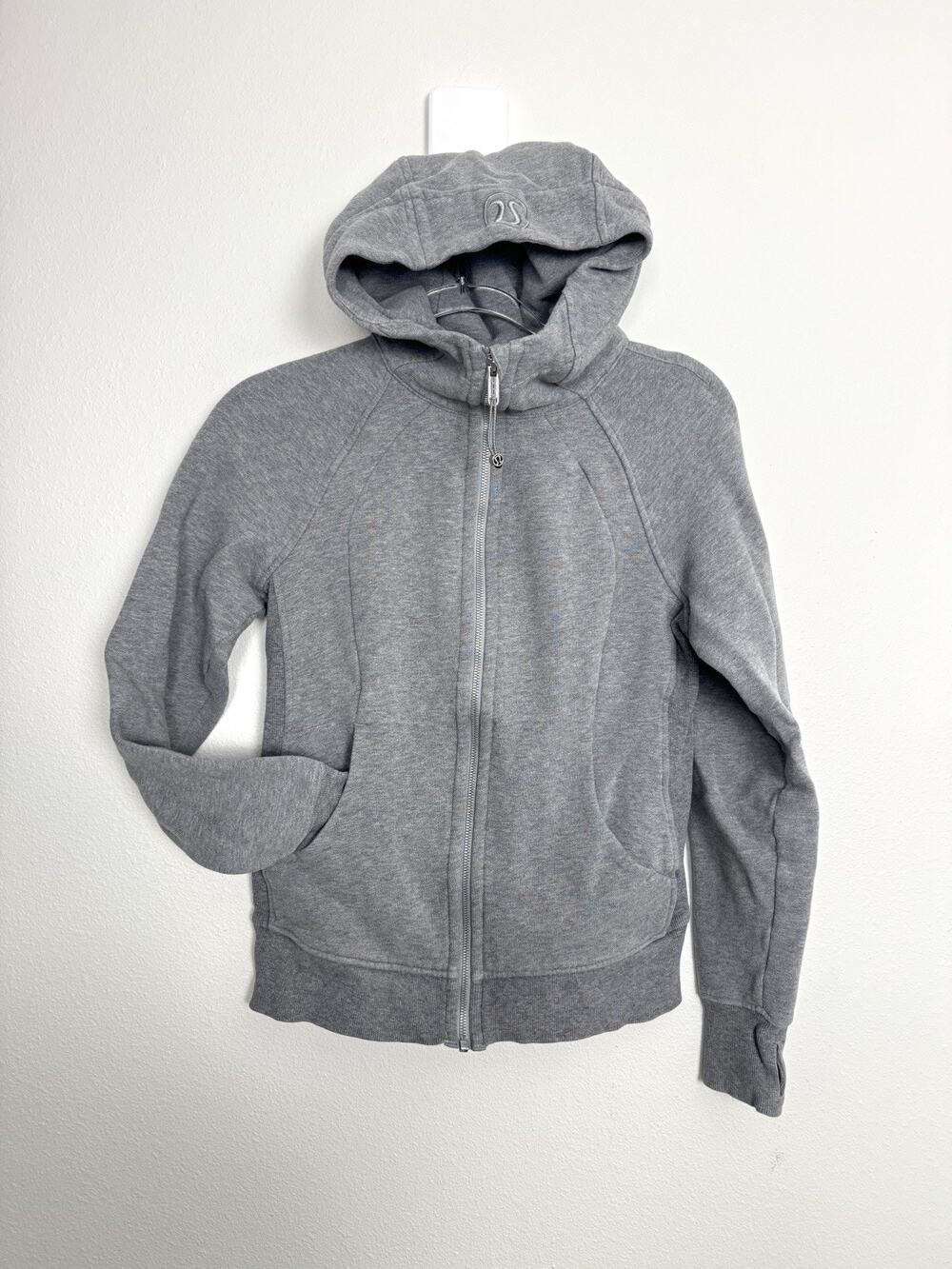 Lululemon Scuba Hoodie Heathered Core Medium Grey 6